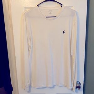 Long sleeve polo shirt